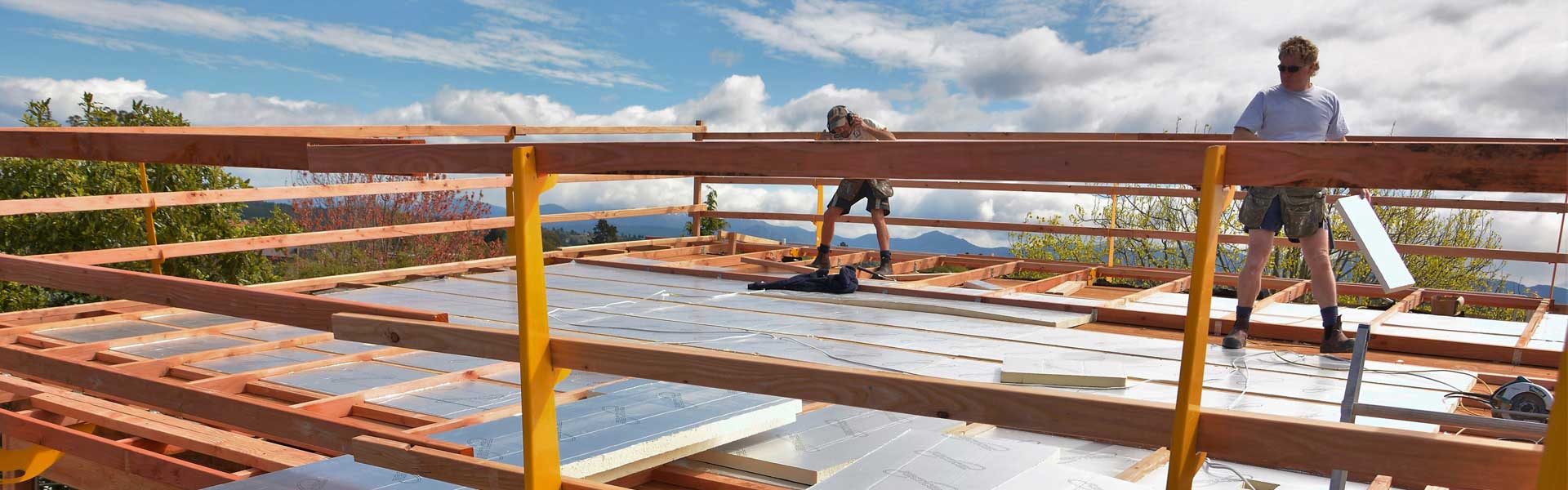 عایق های پلی یورتان در ساختمان مسکونی