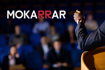 سخنرانی در مرکز کنفرانس